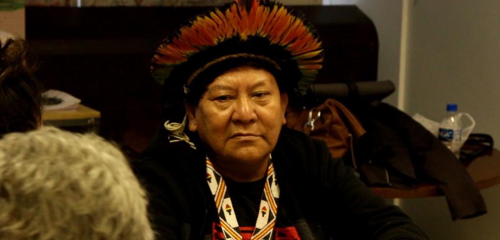 Palestra com Davi Kopenawa Yanomami